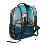 yanfind Children's Backpack Boat Transportation Leisure Sea Outdoors Watercraft System Ocean Preschool Nursery Travel Bag