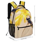 yanfind Children's Backpack  Bug Focus  Invertebrate Insect  Little Wildlife Macro Pollen Antenna Preschool Nursery Travel Bag