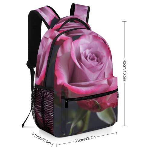 yanfind Children's Backpack Flower Rose Images Free Plant Petal Pictures Preschool Nursery Travel Bag