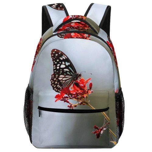 yanfind Children's Backpack Butterfly Insect Flower Invertebrate Park Khanvel India Moth Flora Plant Leaf Forest Preschool Nursery Travel Bag