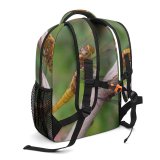 yanfind Children's Backpack Insect Dragonflies Damseflies Invertebrate Organism Arthropod Plant Stem Twig Macro Hawker Preschool Nursery Travel Bag