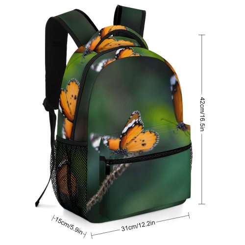 yanfind Children's Backpack Butterfly Insect Invertebrate Monarch Bee Honey Birds Preschool Nursery Travel Bag