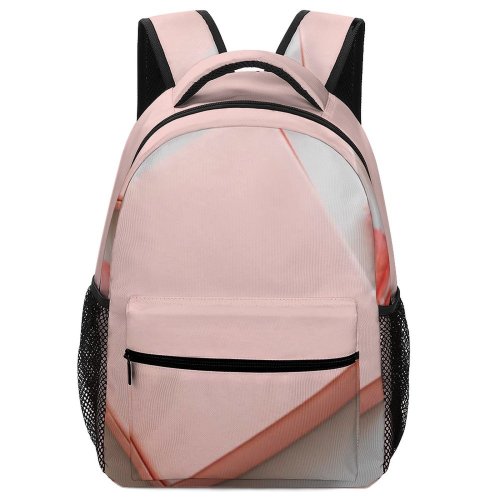 yanfind Children's Backpack Festive Format Floral Beautiful Pastel Plant Design Delicate Romance Package Engagement Preschool Nursery Travel Bag