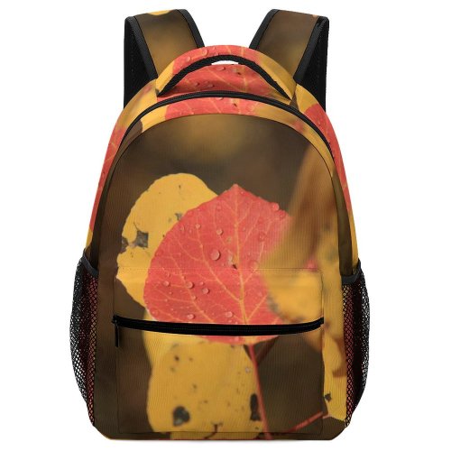 yanfind Children's Backpack Brighton Resort United States Autumn Leaves Leaf Foliage Birch Flora Plant Tree Preschool Nursery Travel Bag