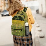 yanfind Children's Backpack Field Wildflowers Flower Meadow Grassland Natural Landscape Plant Vegetation Wildflower Prairie Preschool Nursery Travel Bag