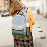 yanfind Children's Backpack Free Field Grassland Countryside Outdoors Paddy Stock Images Preschool Nursery Travel Bag