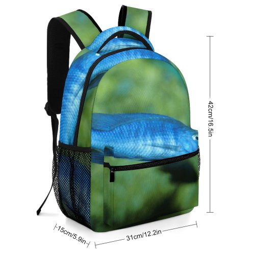 yanfind Children's Backpack Fish Marine Biology Underwater Pomacentridae Organism Electric Coral Reef Fin Preschool Nursery Travel Bag