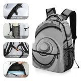 yanfind Children's Backpack Electronics Black&White Images Domain Spiral Staircase Coil Camera Symmetry Wallpapers Public Grey Preschool Nursery Travel Bag
