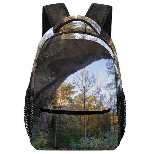 yanfind Children's Backpack Cave Plant Vegetation Outdoors Natural Arch Scenic Area Parkers Lake Ky Usa Preschool Nursery Travel Bag