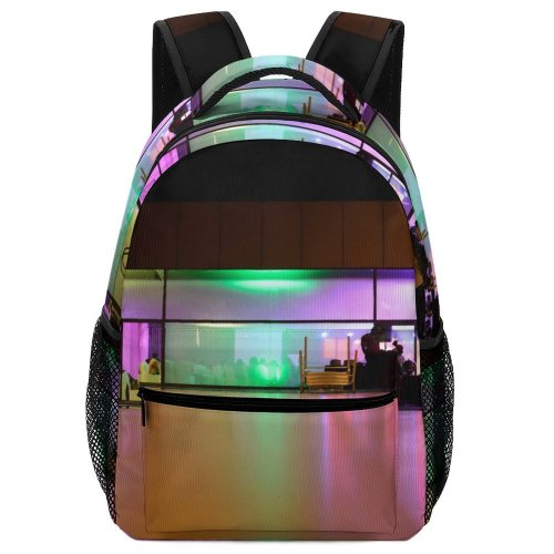 yanfind Children's Backpack Exhibition City Lights Event Room Light Building Occassion Architecture Reflection Hall Preschool Nursery Travel Bag