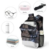yanfind Children's Backpack Bianco Abies Neve Pine Plant Domain Albero Pictures Skii Rio Grey Preschool Nursery Travel Bag