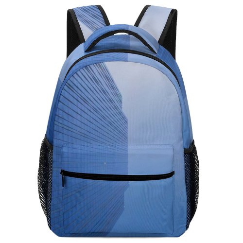 yanfind Children's Backpack Building City High Rise Town Urban Office Architecture Riverside Chicago Usa Preschool Nursery Travel Bag
