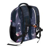 yanfind Children's Backpack Frozen Winter Street City Lights Icee Landscape Evening Wear Fashion Snow Preschool Nursery Travel Bag