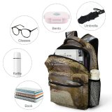 yanfind Children's Backpack Beautiful Forest Boulders Landscape Travel Rainforest River  Outdoors Scenic Flow Woods Preschool Nursery Travel Bag