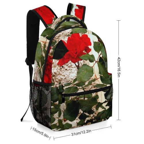 yanfind Children's Backpack  Flower Geranium Plant Rose Cambará Do Sul Rs Brasil Petal Creative Preschool Nursery Travel Bag