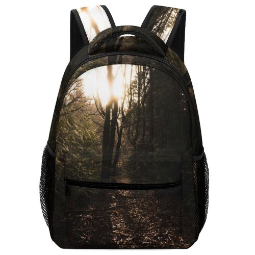 yanfind Children's Backpack  Light Sunlight Plant Vegetation Outdoors Tree Peacful Soothing Dramatic Aesthetic Energy Preschool Nursery Travel Bag
