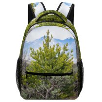 yanfind Children's Backpack Landscape Abies Plant Wilderness Pictures Nm Outdoors Taos Tree Southwest Preschool Nursery Travel Bag