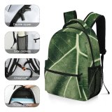yanfind Children's Backpack Freshness Botanical Outdoor Leaf Outdoors Growth Preschool Nursery Travel Bag