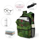yanfind Children's Backpack  Flower Plant Rose Insect Invertebrate Veins Acanthaceae Leaf Sprout Bud Geranium Preschool Nursery Travel Bag