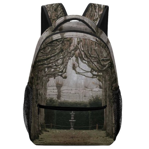 yanfind Children's Backpack Garden Arbour Outdoors Corridor Porch Crypt Road Arch Path Patio Conifer Plant Preschool Nursery Travel Bag
