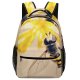yanfind Children's Backpack  Bug Focus  Invertebrate Insect  Little Wildlife Macro Pollen Antenna Preschool Nursery Travel Bag