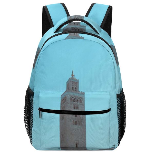 yanfind Children's Backpack Building Architecture Monument  Steeple Spire  Lighthouse Dome Column Pillar Obelisk Preschool Nursery Travel Bag