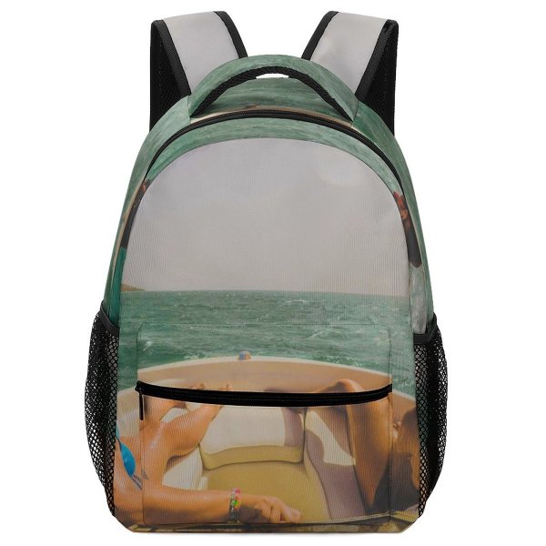 yanfind Children's Backpack Boat Sea Watercraft Fun Ocean Recreation Preschool Nursery Travel Bag