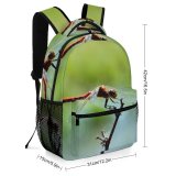 yanfind Children's Backpack Bug Insect Closeup Dragonflies Damseflies Invertebrate Macro Pest Net Winged Preschool Nursery Travel Bag