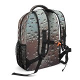 yanfind Children's Backpack  Clear Purity Dew Aqua Window  Transparent Light Macro Moisture Preschool Nursery Travel Bag