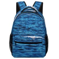 yanfind Children's Backpack Birds Waterfowl Egret Heron Ardeidae Flying Danube Delta Romania  Bird Watching Preschool Nursery Travel Bag