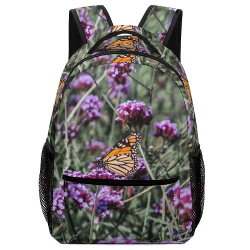 yanfind Children's Backpack Butterfly Insect Monarch Invertebrate Bee Honey Plant Flower  Public Domain Preschool Nursery Travel Bag