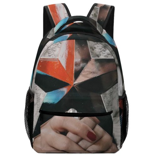 yanfind Children's Backpack Female Christmas Decor Hands Preschool Nursery Travel Bag