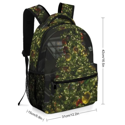yanfind Children's Backpack Abies Creative Images Christmas Plant Pictures Fir Tree Ornament Commons Preschool Nursery Travel Bag