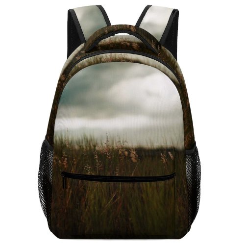 yanfind Children's Backpack Grass Plant Field Grassland Outdoors Land Countryside Forest  Savanna Stock Preschool Nursery Travel Bag