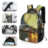 yanfind Children's Backpack Summer Bugs Insect Delicate Fly Dragonflies Damseflies Net Winged Insects Preschool Nursery Travel Bag