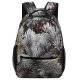 yanfind Children's Backpack Abies Birds Tree Pine Needles Plant Fir Free Spruce Outdoors Wallpapers Preschool Nursery Travel Bag
