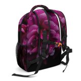 yanfind Children's Backpack  Flower Geranium Plant Rose Petal India Purple Preschool Nursery Travel Bag