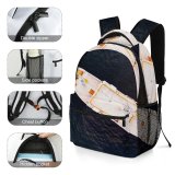 yanfind Children's Backpack Boat Ocean Sailboat Sea Watercraft Lake Aerial Shot Preschool Nursery Travel Bag