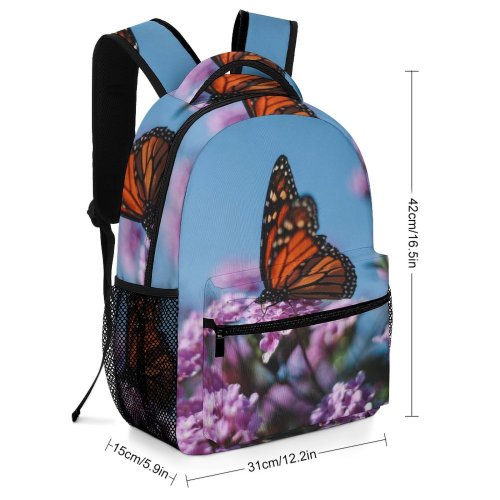 yanfind Children's Backpack Leaves Vase Plant Outdoors Flora Monarch  Jar Flower Images Potted States Preschool Nursery Travel Bag