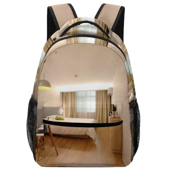 yanfind Children's Backpack Family Design Lamp Home Mirror Cozy Window Table Room Bed Luxury Sofa Preschool Nursery Travel Bag