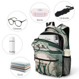 yanfind Children's Backpack Bike Landscape Transportation Outdoors System  Bicycle Biker Wear Jumping Reflection Young Preschool Nursery Travel Bag