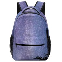 yanfind Children's Backpack Dark Landscape Evening Space Light Galaxy Astronomy Outdoors Starry Shot Sky Preschool Nursery Travel Bag
