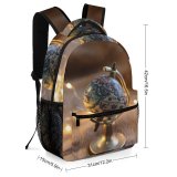 yanfind Children's Backpack Globe String Decoration Mini Illuminated Lights Preschool Nursery Travel Bag