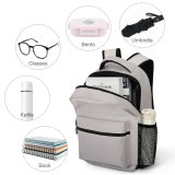 yanfind Children's Backpack Grey Fog Selonnet France Snow Sky Storm Mist Winter Eerie Landscape Preschool Nursery Travel Bag