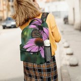 yanfind Children's Backpack Butterfly Insect Invertebrate Monarch Chicago Il Usa Plant Asteraceae  Flower Echinacea Preschool Nursery Travel Bag