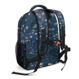 yanfind Children's Backpack  Bokeh Focus  Dark Floor Drop Glisten Preschool Nursery Travel Bag