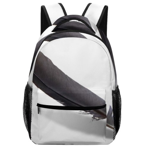 yanfind Children's Backpack Feather Quill Writing Implement Fashion Accessory Office Supplies Natural Instrument Wing Preschool Nursery Travel Bag