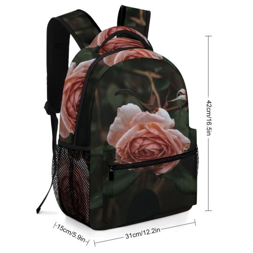 yanfind Children's Backpack Flower Rose Geranium Plant  Creative Images Commons Preschool Nursery Travel Bag