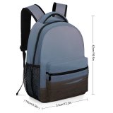 yanfind Children's Backpack Grey Outdoors Fog Landscape Uk Panoramic Scenery Mist Fairbourne Nervum United Preschool Nursery Travel Bag