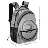 yanfind Children's Backpack Electronics Black&White Images Domain Spiral Staircase Coil Camera Symmetry Wallpapers Public Grey Preschool Nursery Travel Bag